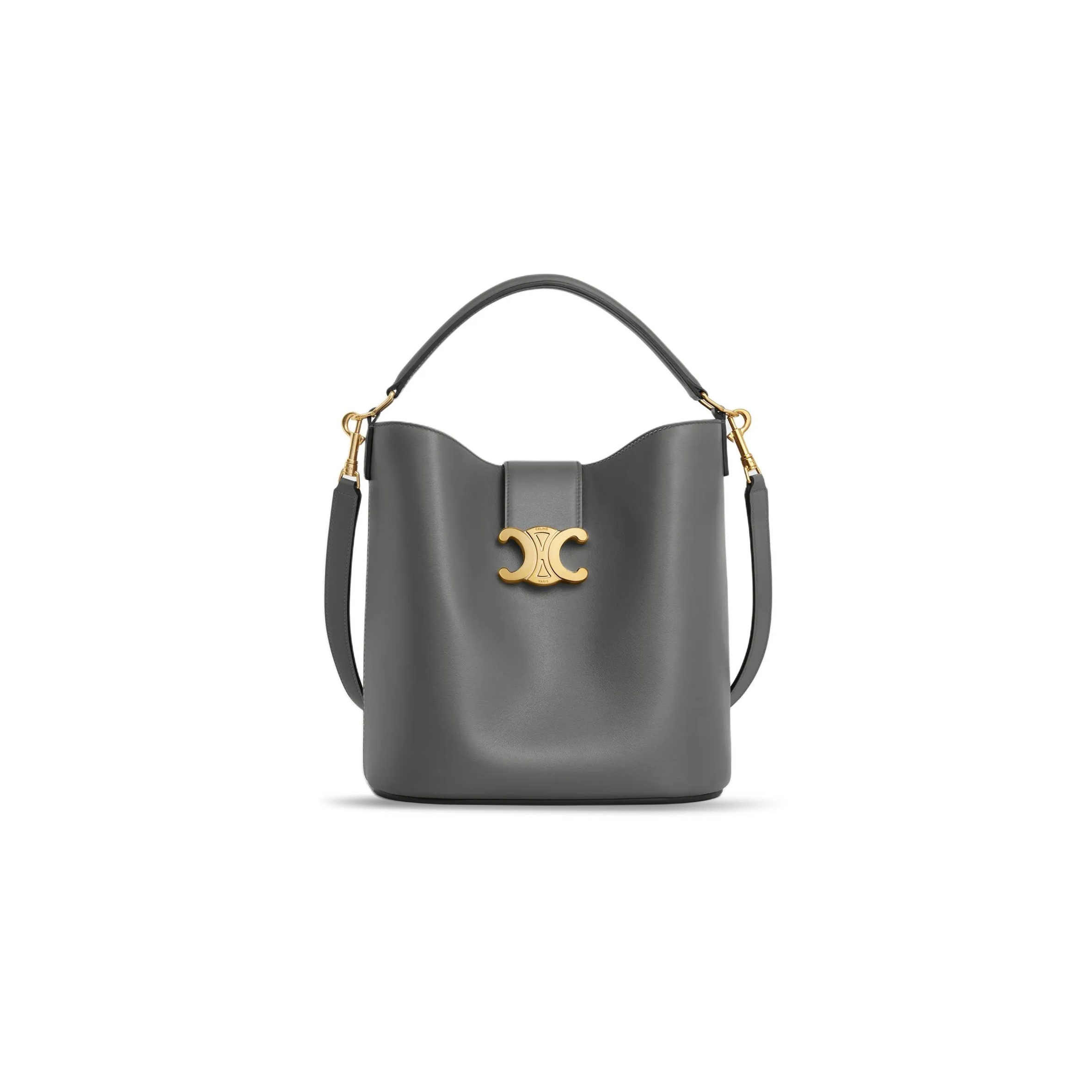 Ce**e medium bucket l0*ise in smooth calfskin 116613fx9.10an (28*24*16cm)